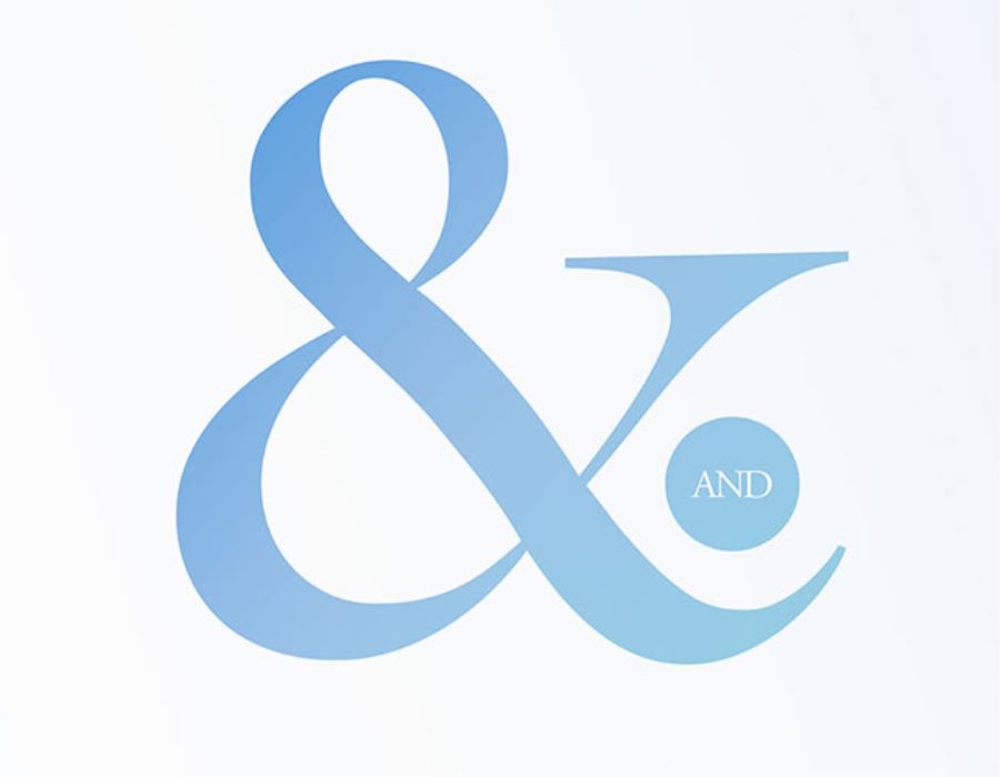 AND Minimalist Graphics (Blue)
