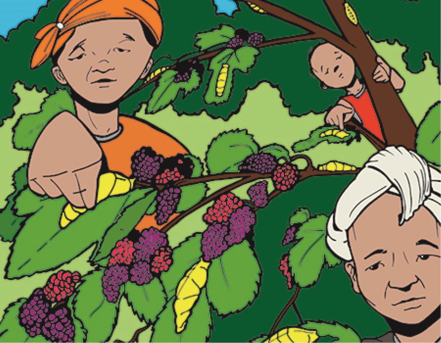 China: Caterpillars and Crows