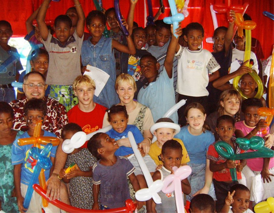 Fiji: Thank You From Steve and Nola Slater For Bible Club Supplies
