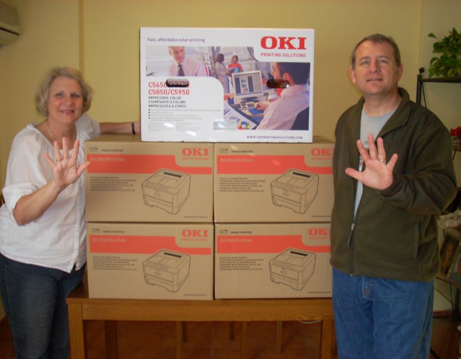 Spain: Thank You From Steve and Tece Entsminger