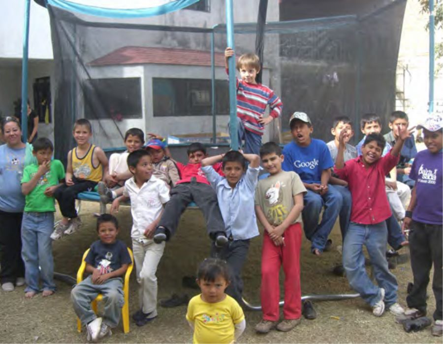 Mexico: Thank You From Chris and Julie Abiuso for the Trampoline