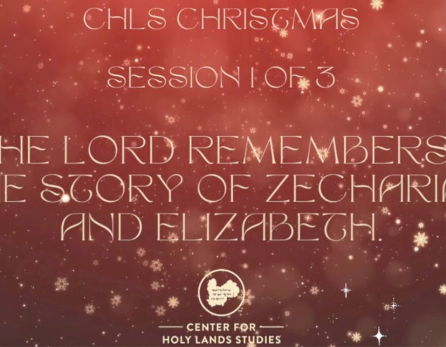 The Lord Remembers: The Story of Zechariah and Elizabeth