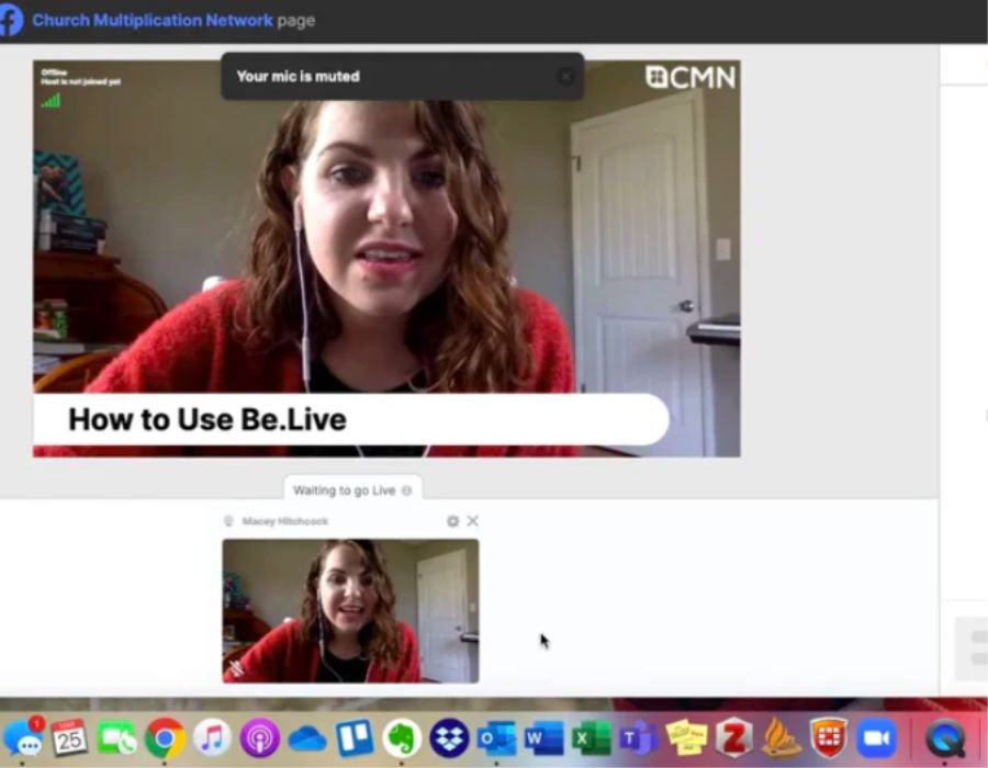Macey Hitchcock | How to Use Be.Live to Live Stream Like a Pro
