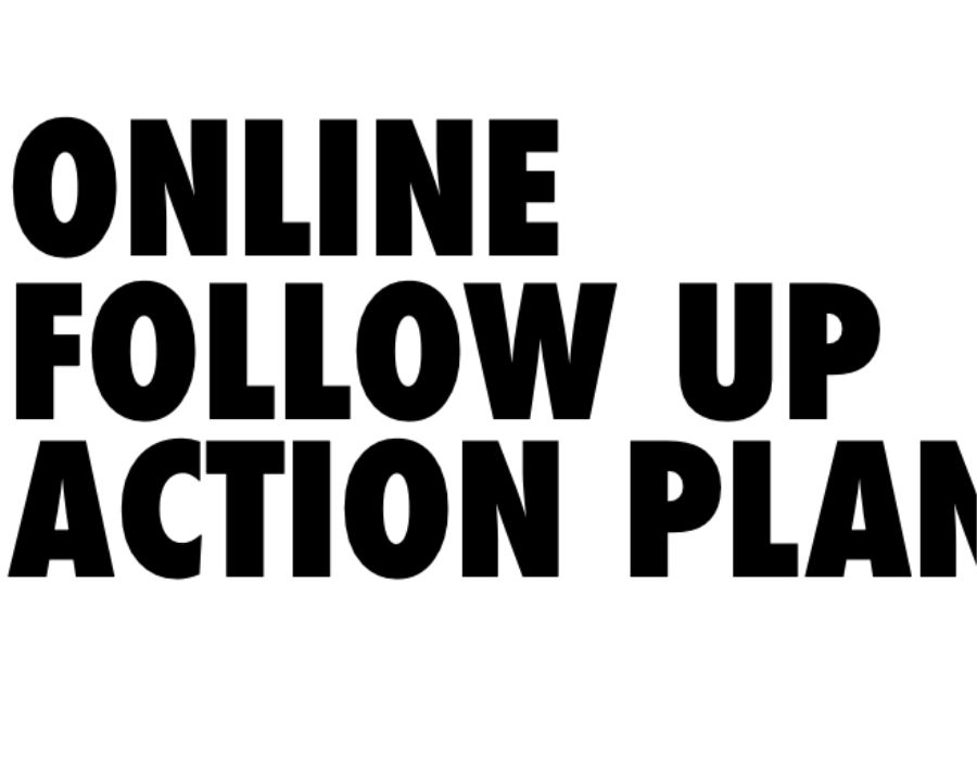 Downloadable Online Follow Up Action Plan