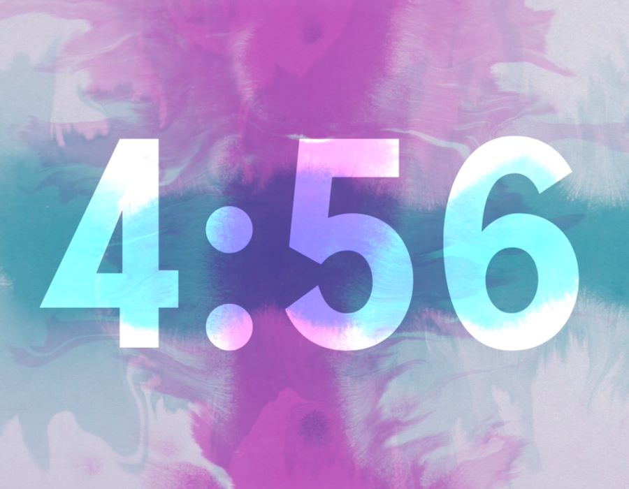Water Colors Countdown Video