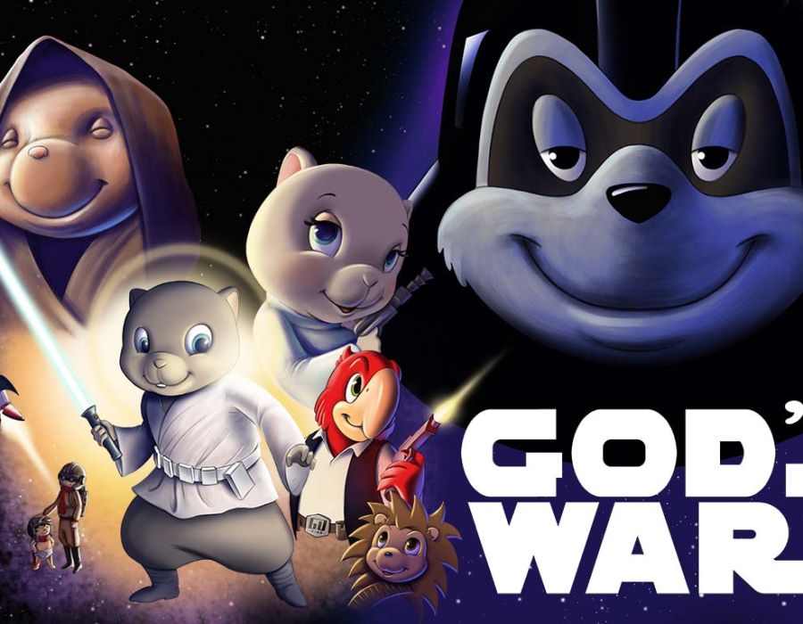 'God's War' Kid's Sermon Series Graphics, Outlines, and Music 