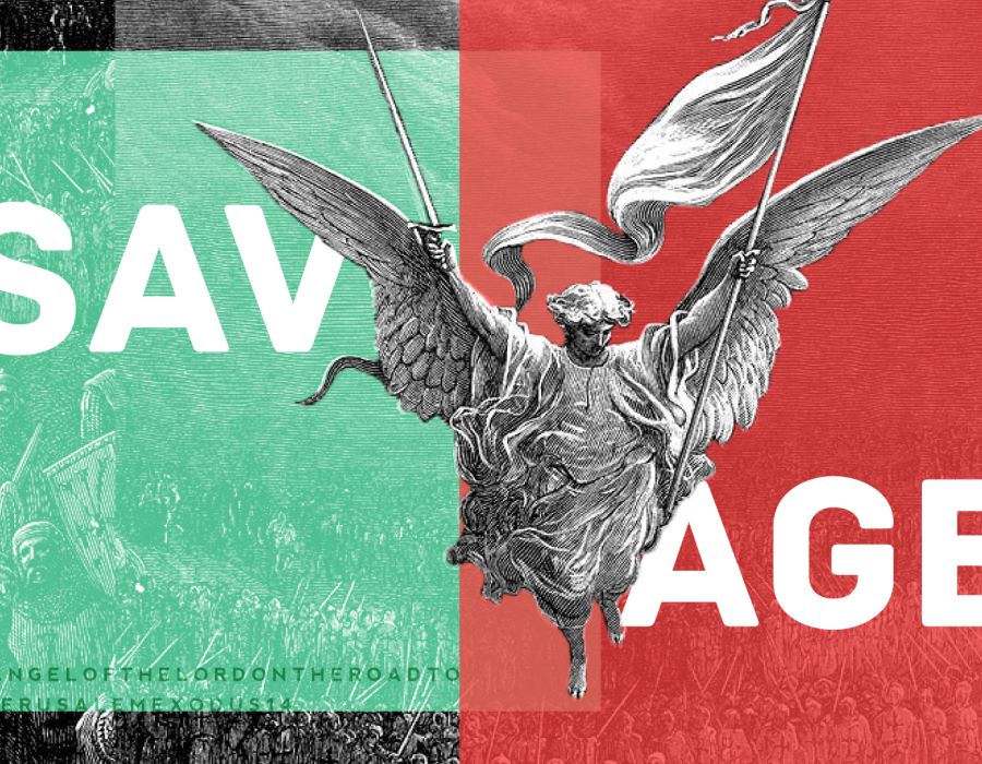 'Savage' Youth Graphics, Sermon Notes, and Bumper