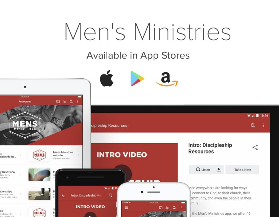 New Mens Ministries App