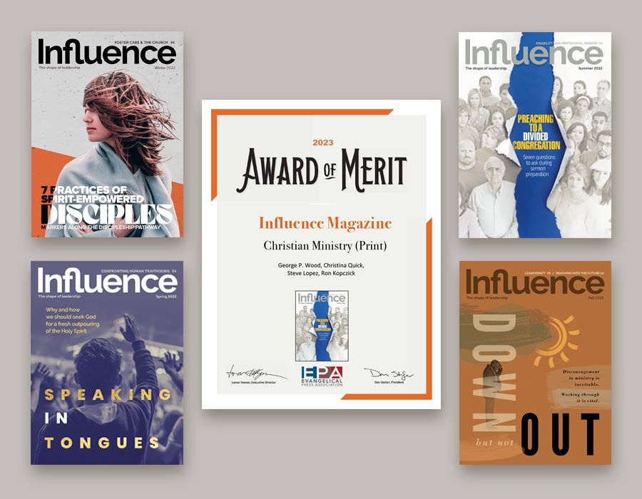Influence Garners Christian Publishing Awards