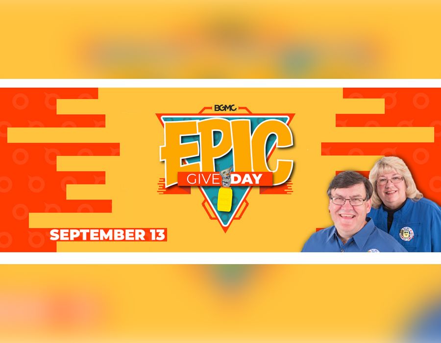BGMC Announces Epic Give Day, Sept. 13