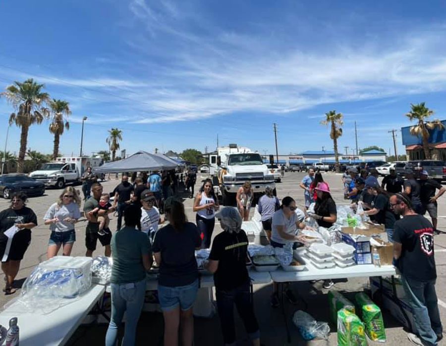 Burgers for Badges Blesses First Responders in Multiple Ways