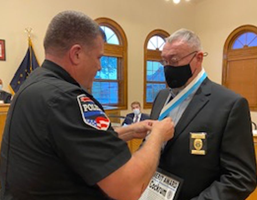 Chaplain's Past Helps Keep Peace in the Present