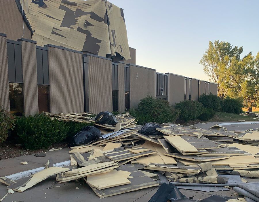 Derecho Hits Iowa AG Churches Hard
