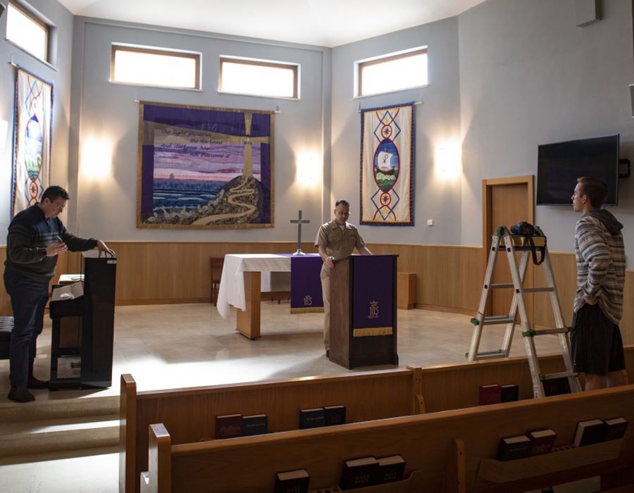 Military Chaplains in Italy Touching Lives