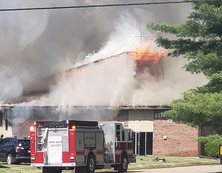 Clinton AG Burns, Portions Spared