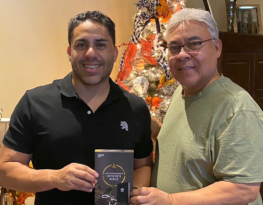 Bible Project Well Received by Law Enforcement Officers