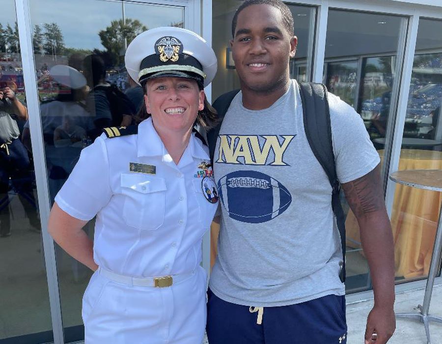 Navy Football Team Chaplain