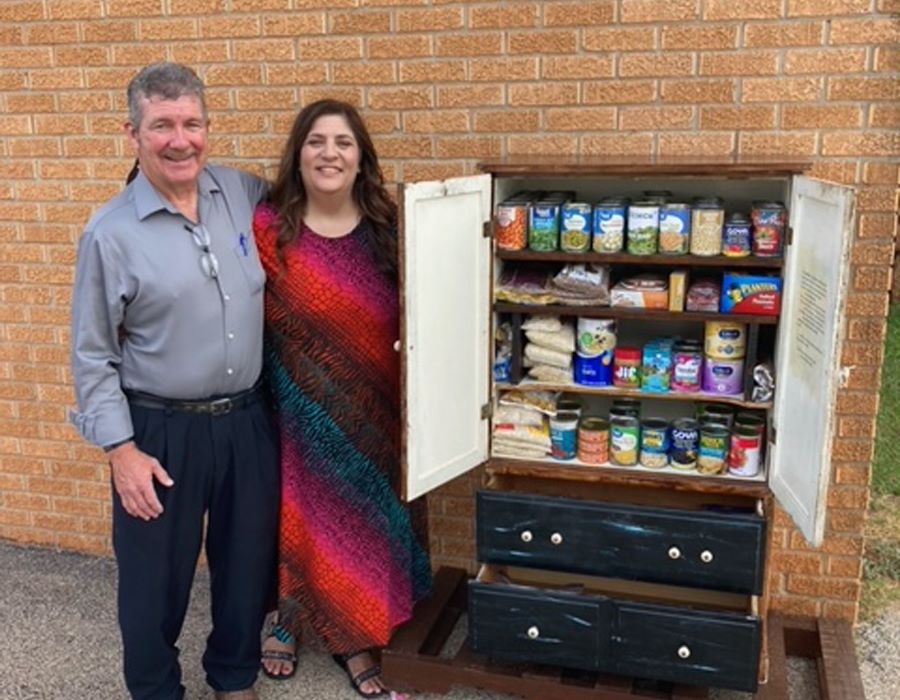 Pay It Forward Cabinet -- Small But Effective