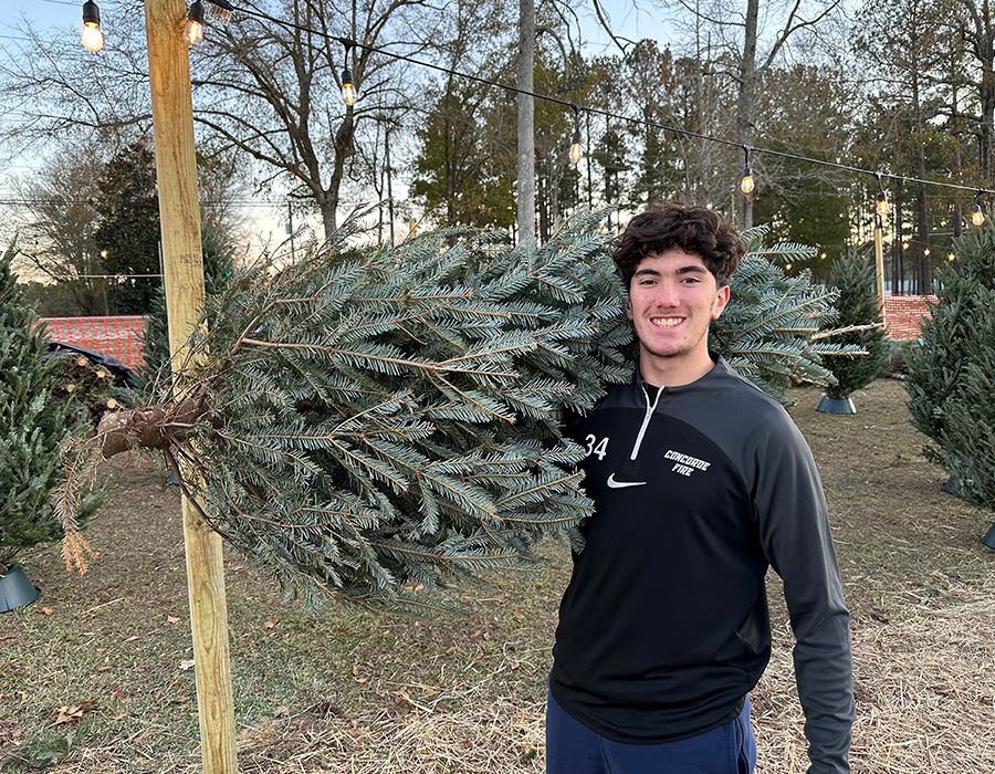 Solid Rock "Vertical Youth" Create Christmas Tree Farm to Support Speed the Light and Youth Ministries