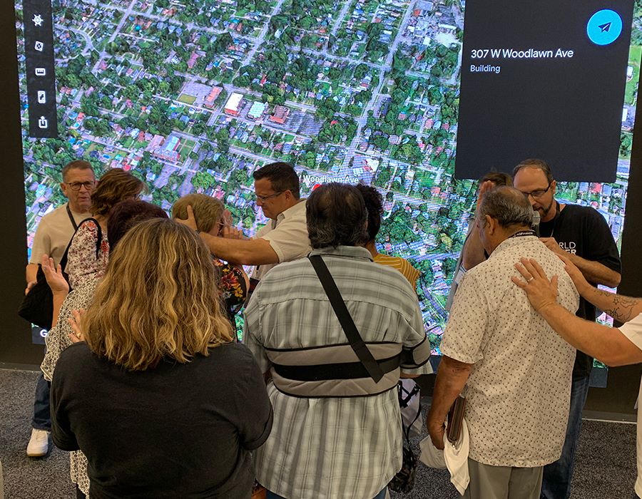 Prayers Arise in the GC23 Marketplace