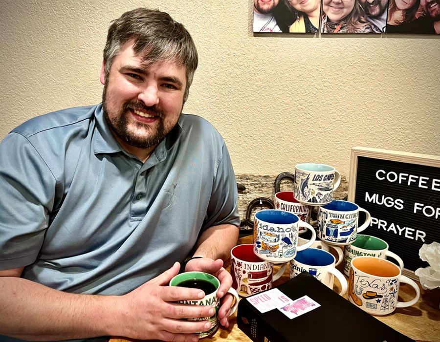 Coffee Cups Fueling Prayer Life of Montana Pastor