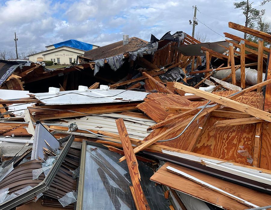 West Florida Ministry Network Offices, AG Church Recovering from Jan. 9 Tornado