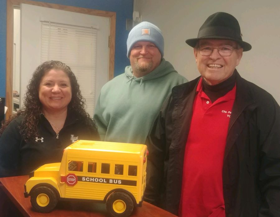 To Scores of School Bus Drivers, His Name is Pastor Donuts