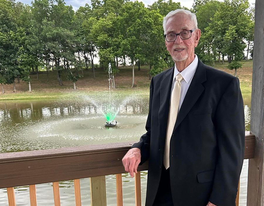 A Ministry of Refreshing: At 91, Roger Perkin Brings Joy to Lives