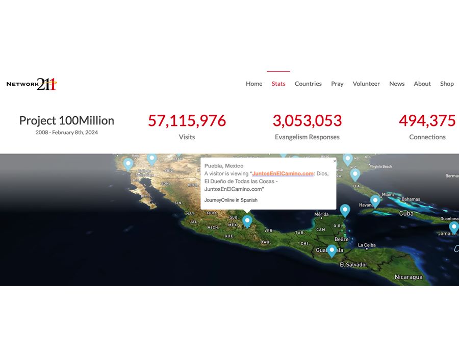 Network211 Celebrates 3 Million Evangelism Responses