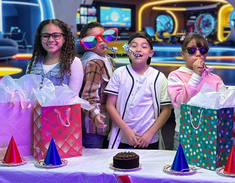 Kids Learning How to Seek, Save, and Send