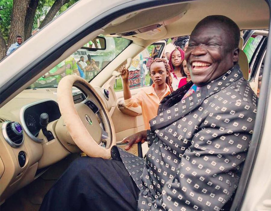 Pastor Receives New Car . . . that Seats 12?
