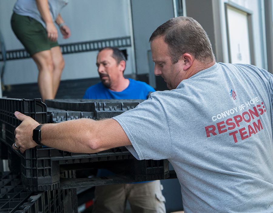 Convoy of Hope Responds to Hurricane Dorian's Destruction
