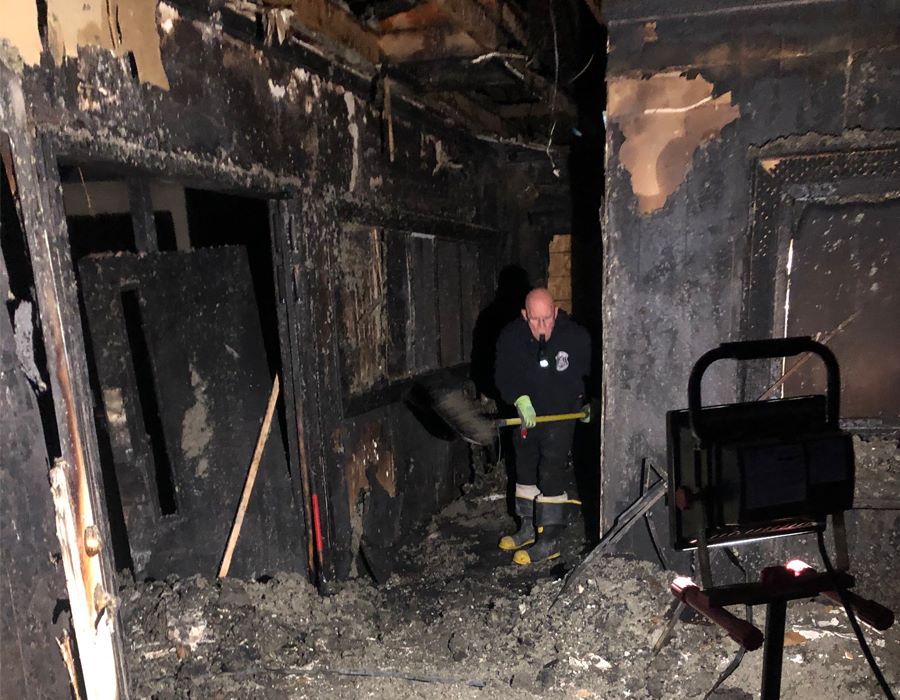 AG Church Heavily Damaged by Fire