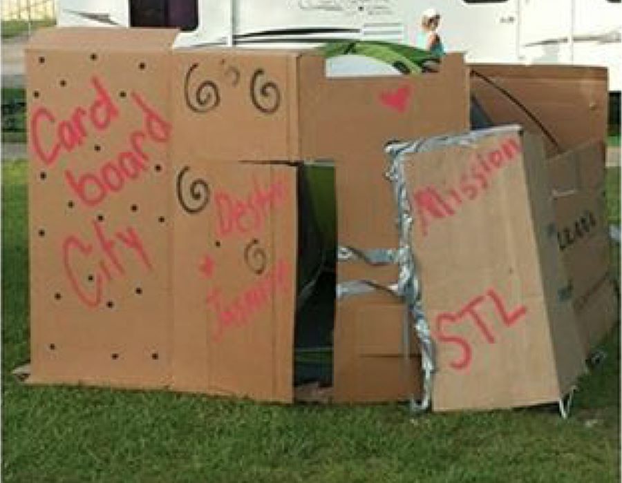 Youth Group's Cardboard City Leads to Ministry