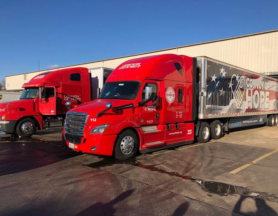 Convoy of Hope Responds to Two Disasters