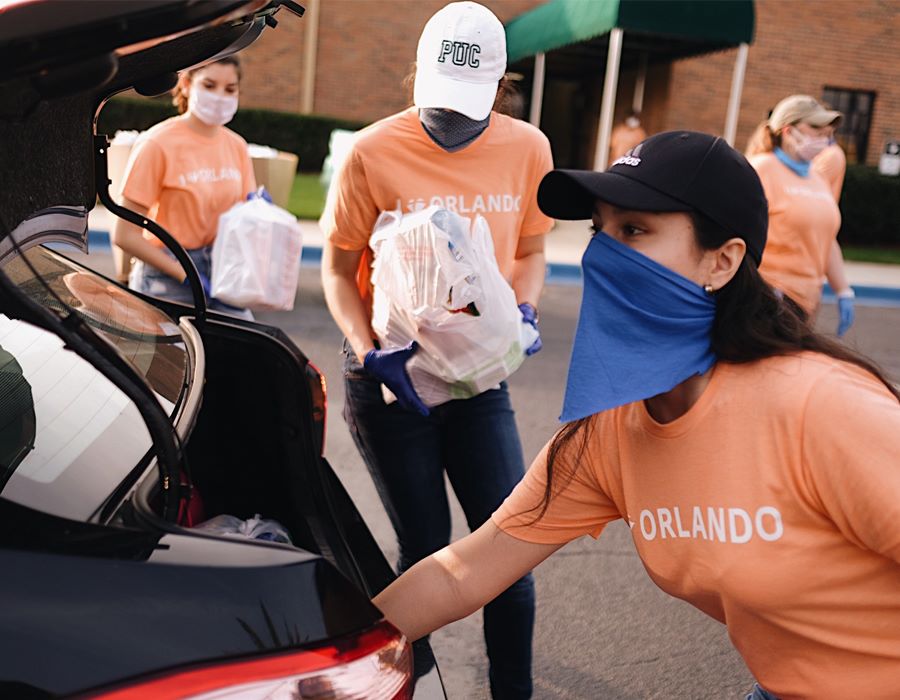Church Partners with Convoy to Give Away 100,000 Meals
