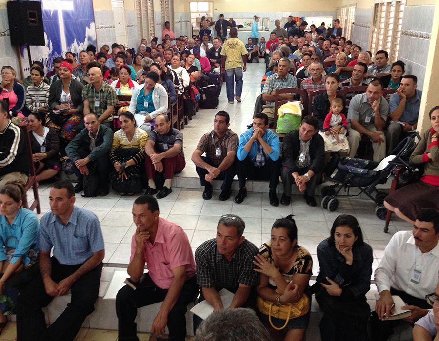 Standing Room Only in Cuba