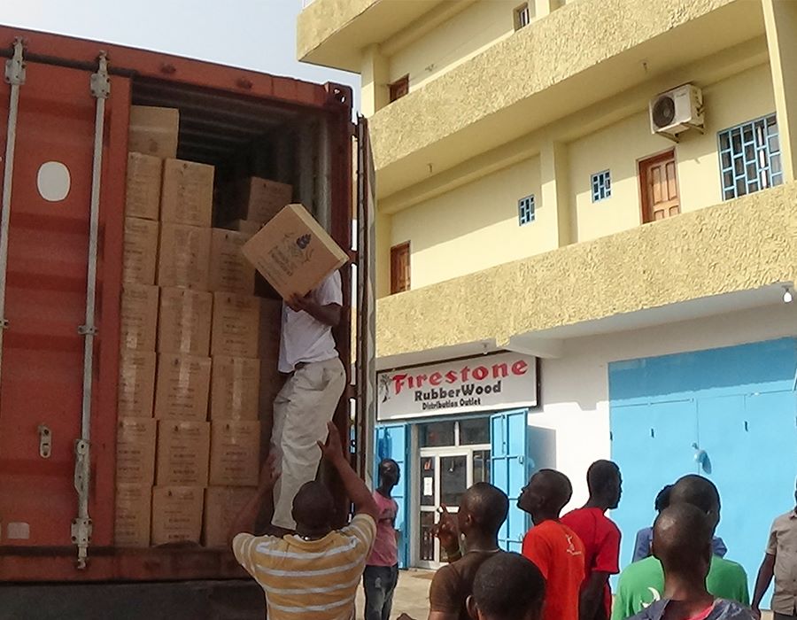 Relief Supplies Arrive to Help Combat Ebola