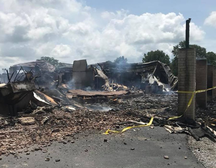 AG Church Destroyed by Fire