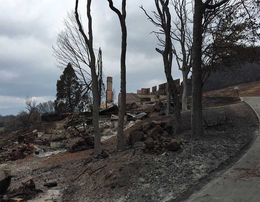 AG Church Destroyed in California's Valley Fire
