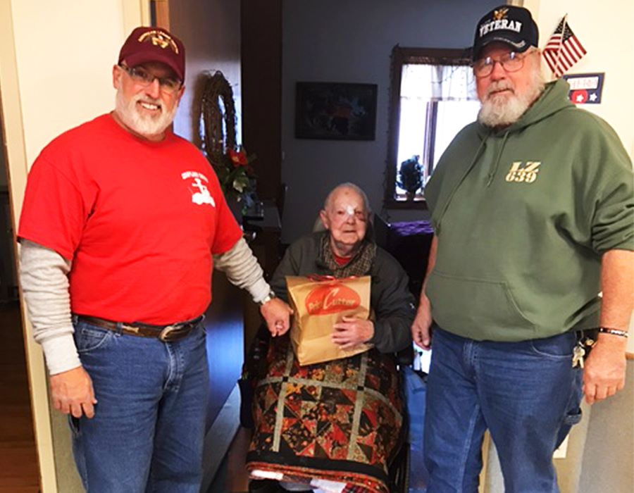 Veterans Receive Christmas Surprise