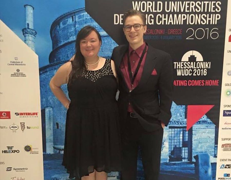 NU Student Takes First at World Universities Debating Championships