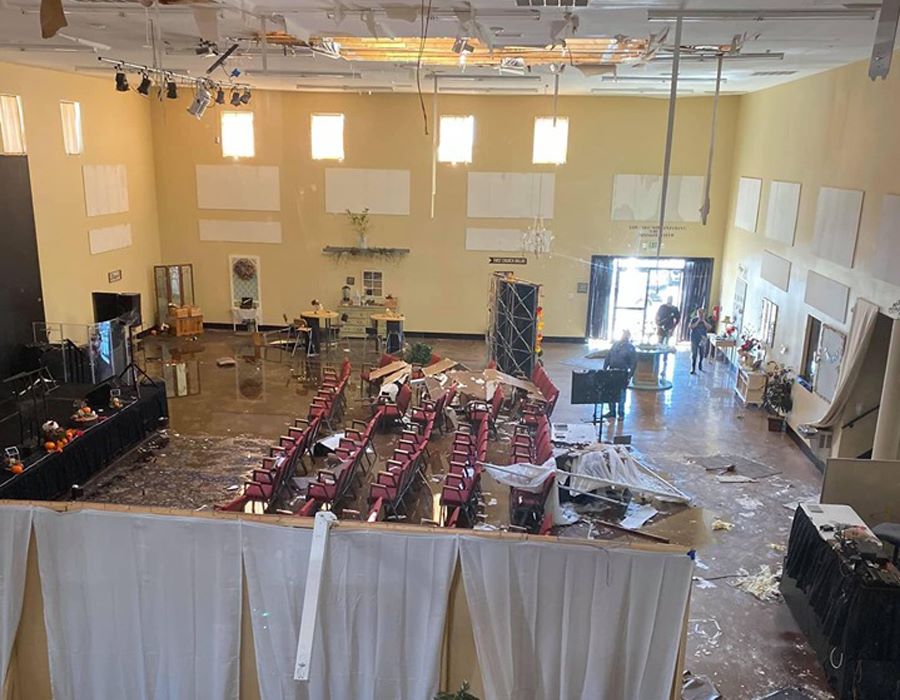 Tornadoes Damage AG Churches