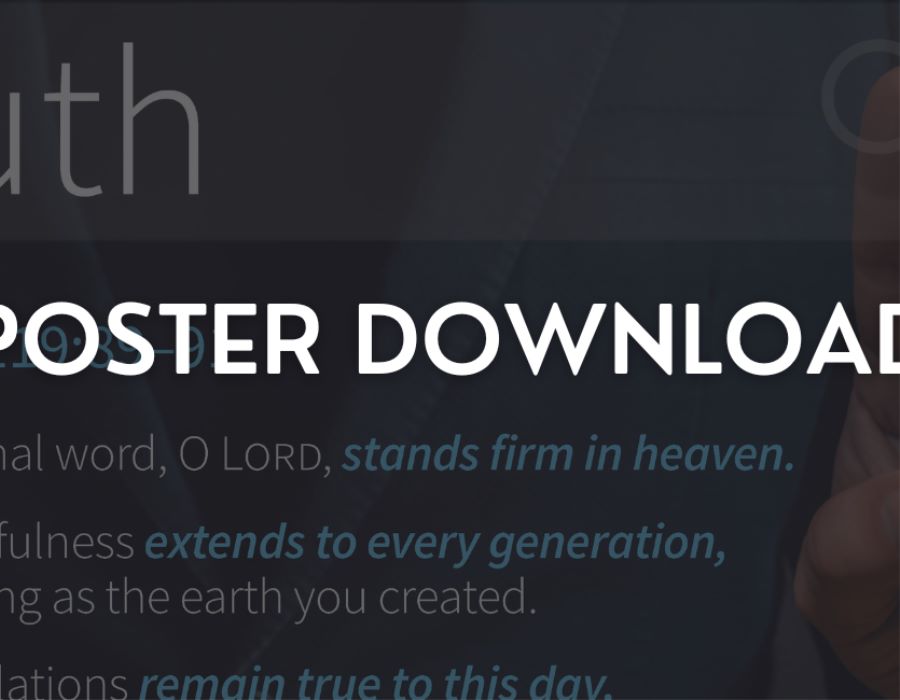 Psalm 119 Poster