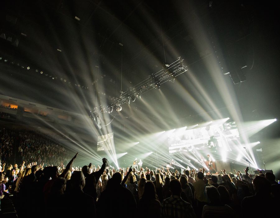 Behind Chris Tomlin’s Worship Night in America