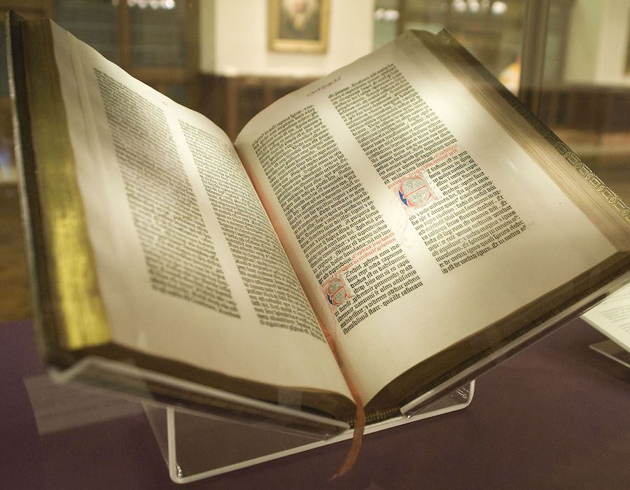 You Can Now See One of Gutenberg’s Original Bibles Online