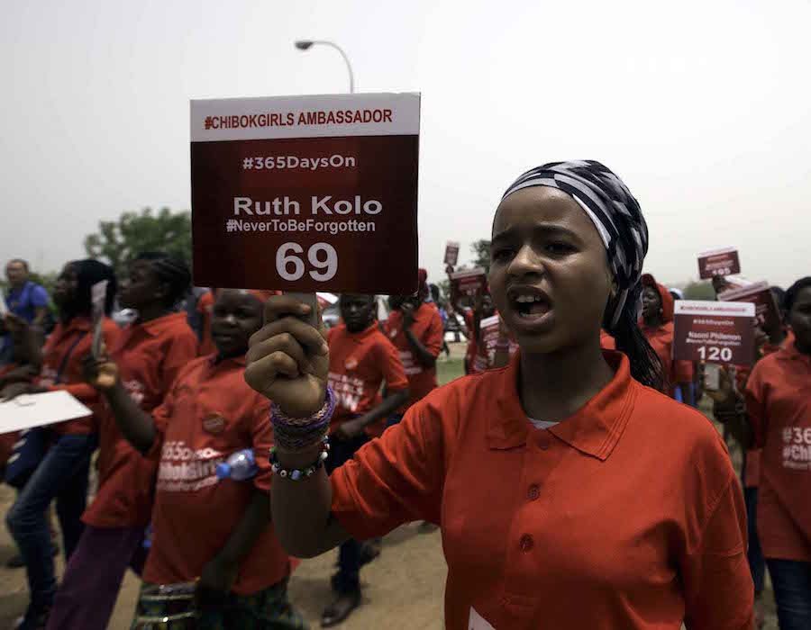 Nigeria Marks One Year Since Boko Haram Kidnapped Schoolgirls
