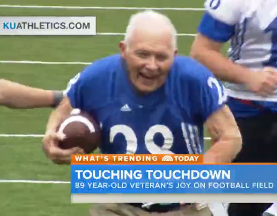 A Touching Touchdown (Video)