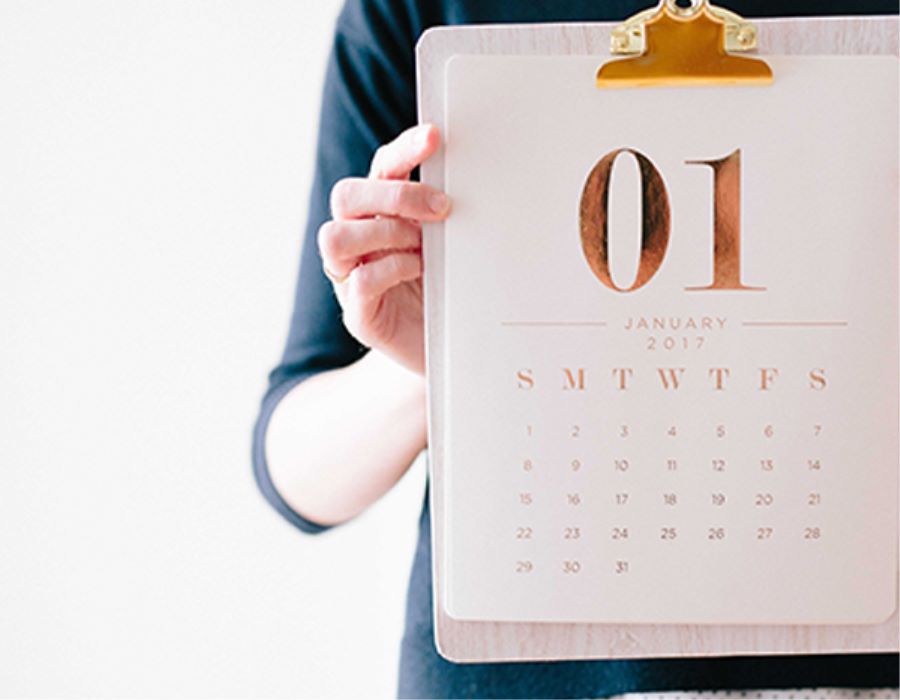 Planning an Annual Calendar