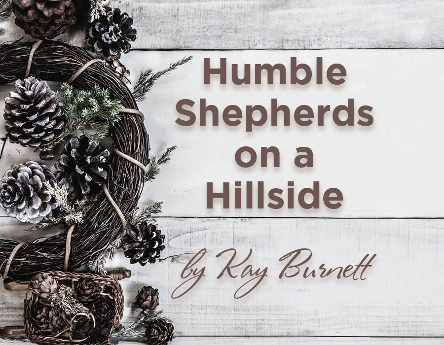 Humble Shepherds on a Hillside